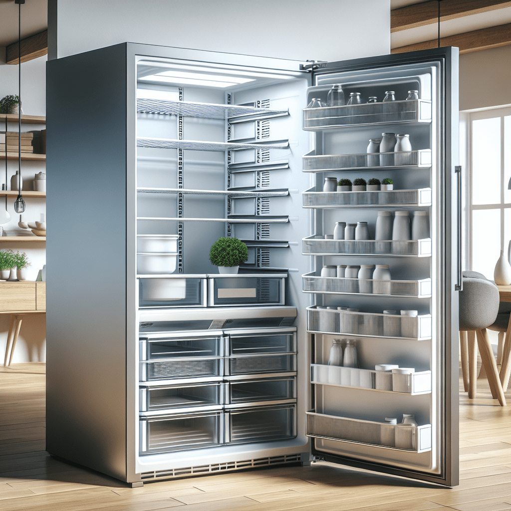 Refrigerators with Adjustable Shelves for Convenient Storage - BonPrix Électroménagers