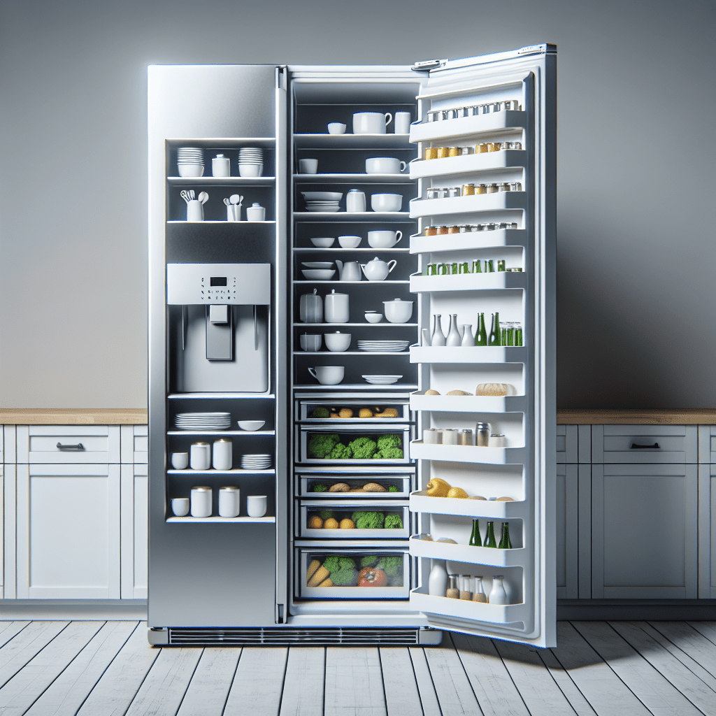 Refrigerators with Adjustable Shelves for Convenient Storage - BonPrix Électroménagers