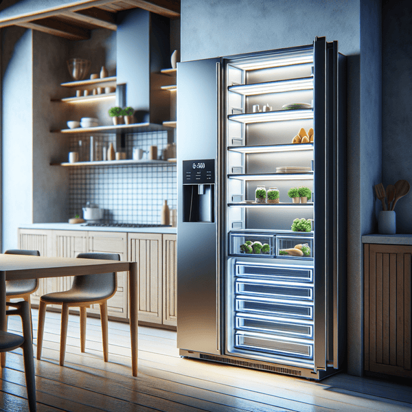 Refrigerators with Adjustable Shelves for Flexible Storage - BonPrix Électroménagers