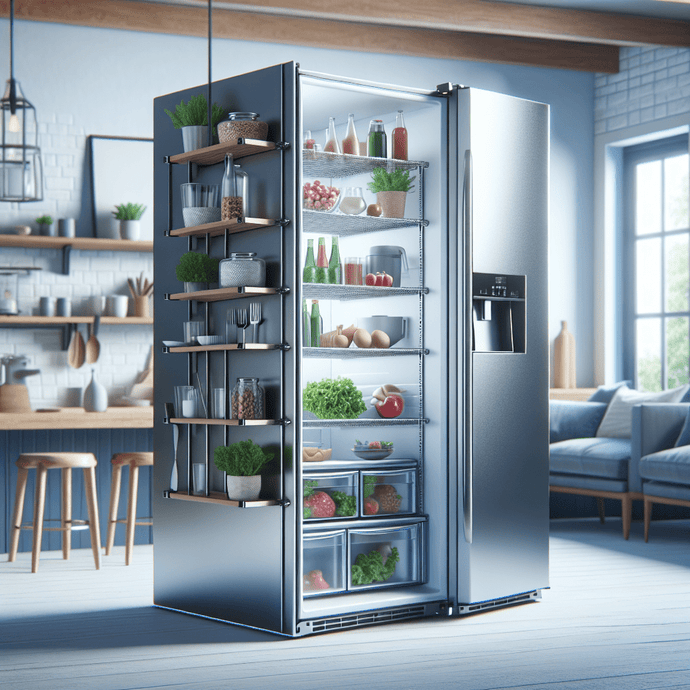 Refrigerators with Adjustable Shelves for Flexible Storage