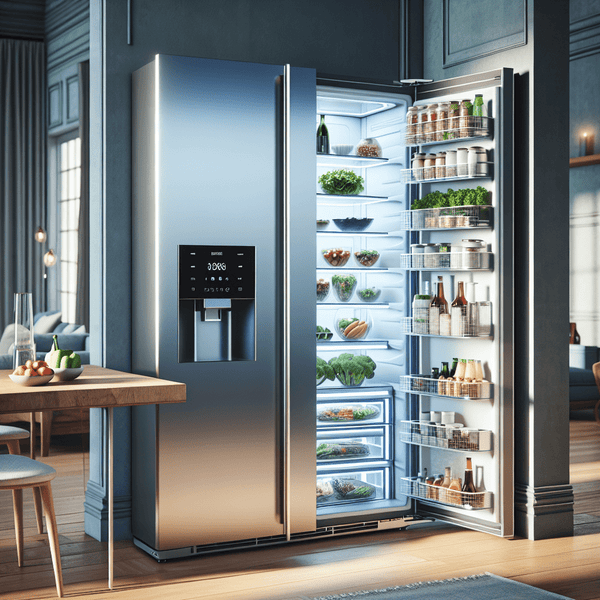 Refrigerators with Adjustable Shelves for Flexible Storage - BonPrix Électroménagers
