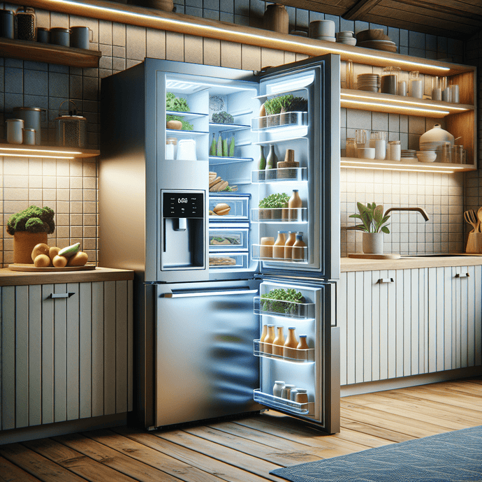 Refrigerators with adjustable shelves for more convenience