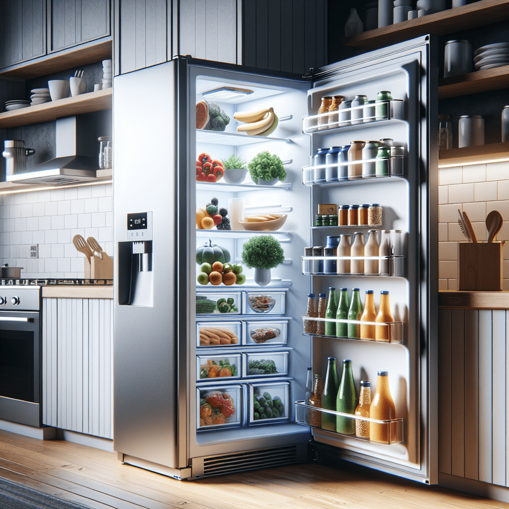 Refrigerators with adjustable shelves for more convenience - BonPrix Électroménagers