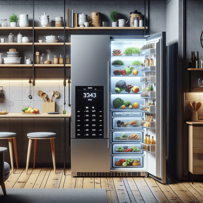 Refrigerators with adjustable temperature zones