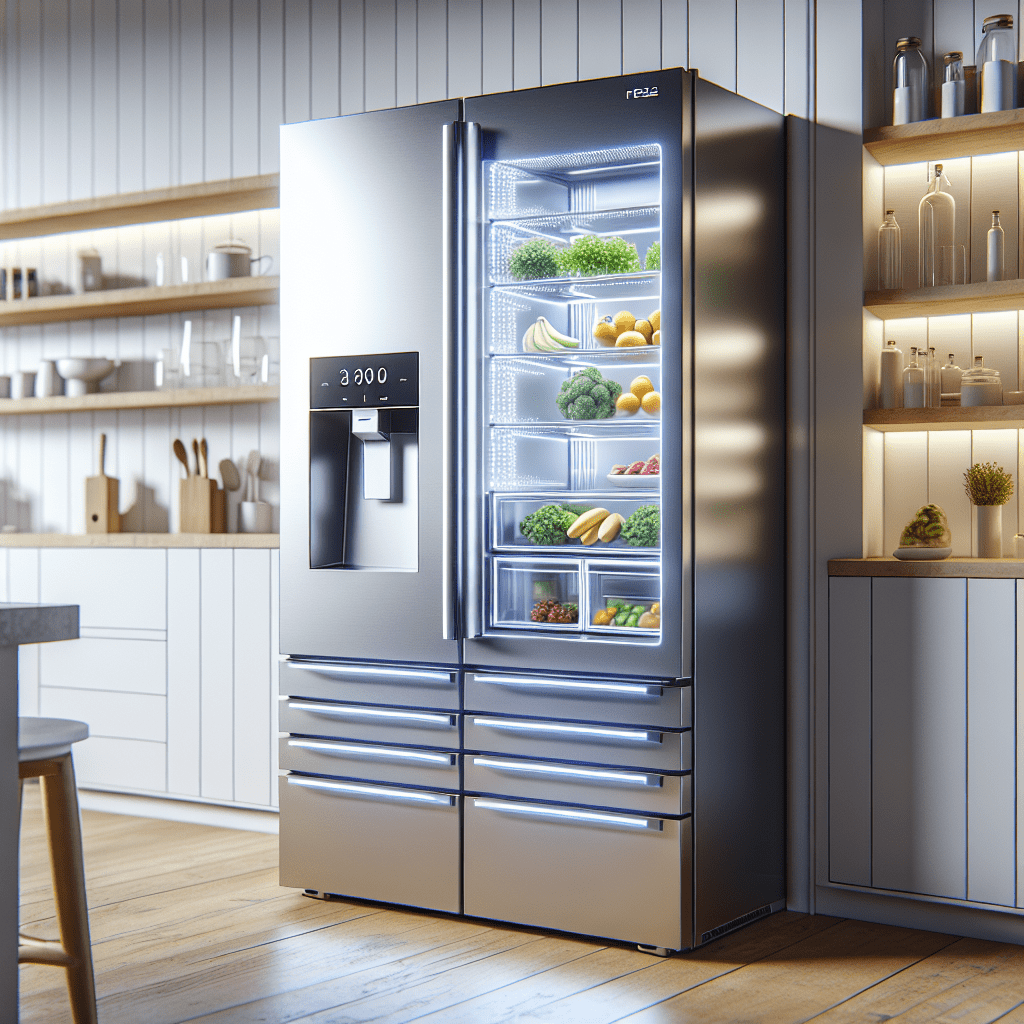 Refrigerators with adjustable zones for fruits and vegetables - BonPrix Électroménagers