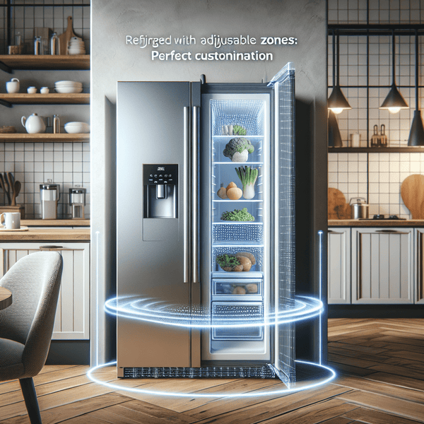 Refrigerators with Adjustable Zones: Perfect Customization - BonPrix Électroménagers