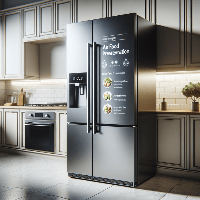 Refrigerators with air management systems for better food preservation