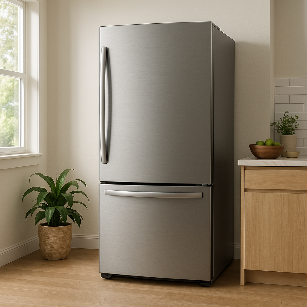 Refrigerators with air management systems for better temperature control