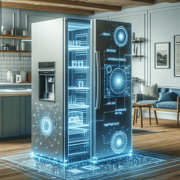 Refrigerators with air management systems for better temperature control - BonPrix Électroménagers