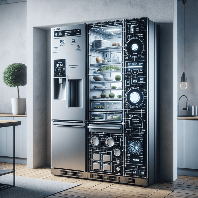Refrigerators with air management systems for better temperature control