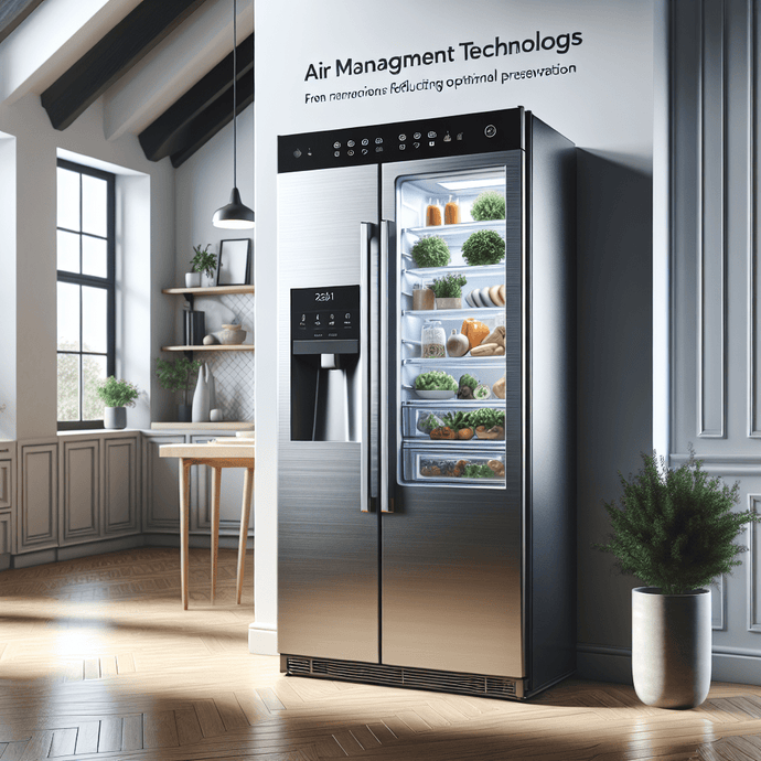 Réfrigérateurs avec Technologies de Gestion de l'Air pour une Conservation Optimale