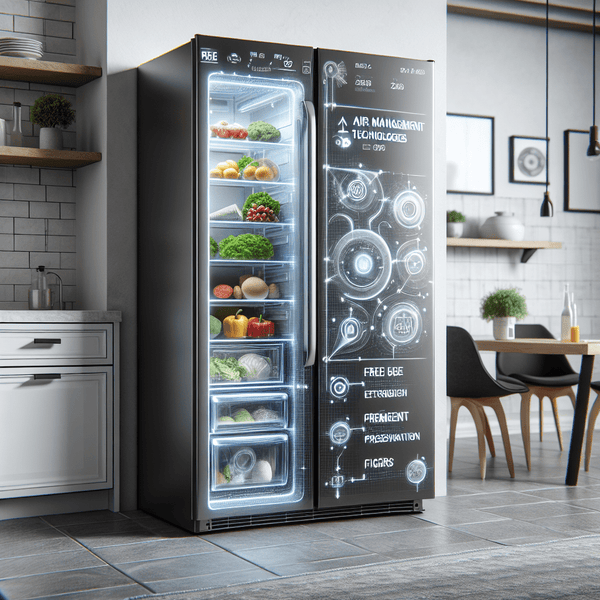Refrigerators with Air Management Technologies for Optimal Preservation - BonPrix Électroménagers