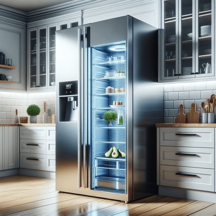 Réfrigérateurs avec systèmes de purification d'air pour garder les aliments plus frais