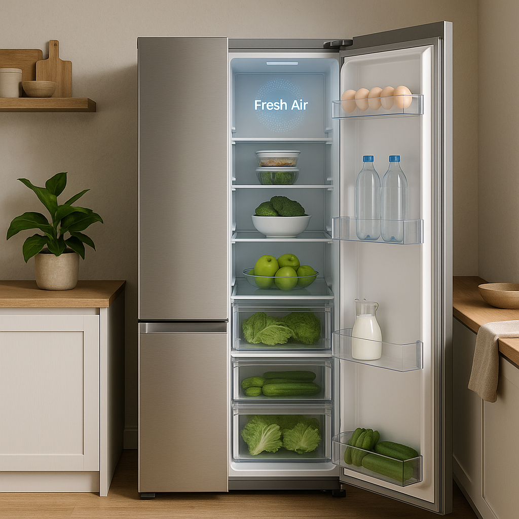 Refrigerators with air-purifying technologies for better food hygiene