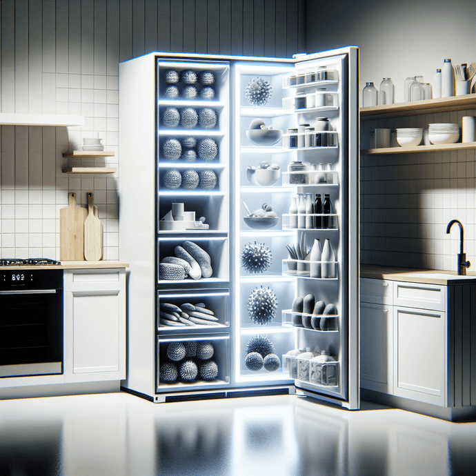 Refrigerators with antibacterial compartments for fresher food