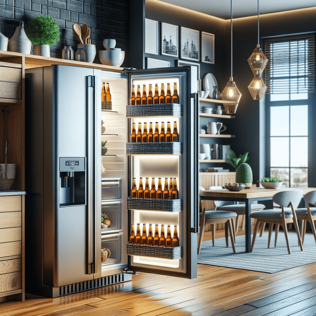 Refrigerators with Beer Compartments: The New Trend - BonPrix Électroménagers