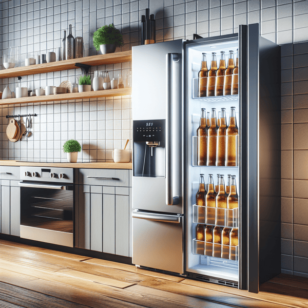 Refrigerators with Beer Compartments: The New Trend - BonPrix Électroménagers