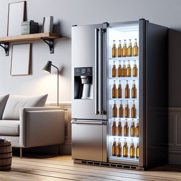 Refrigerators with Built-In Beer Compartments for Enthusiasts - BonPrix Électroménagers