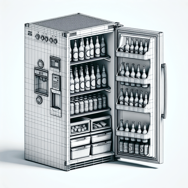 Refrigerators with Built-In Beer Compartments for Enthusiasts - BonPrix Électroménagers
