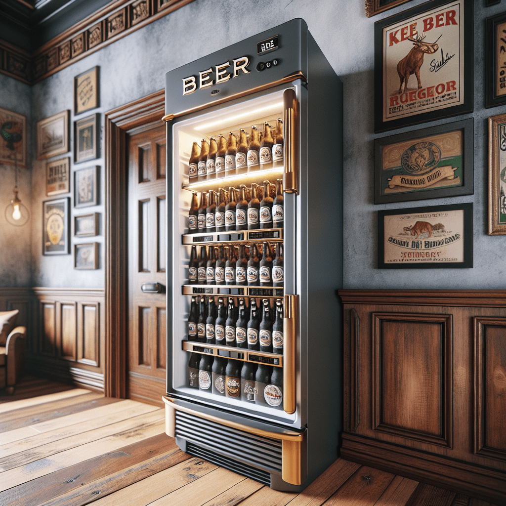 Réfrigérateurs avec Compartiments à Bière Intégrés pour les Enthusiastes