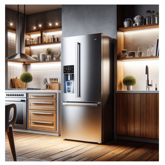 Refrigerators with built-in filtered water dispensers