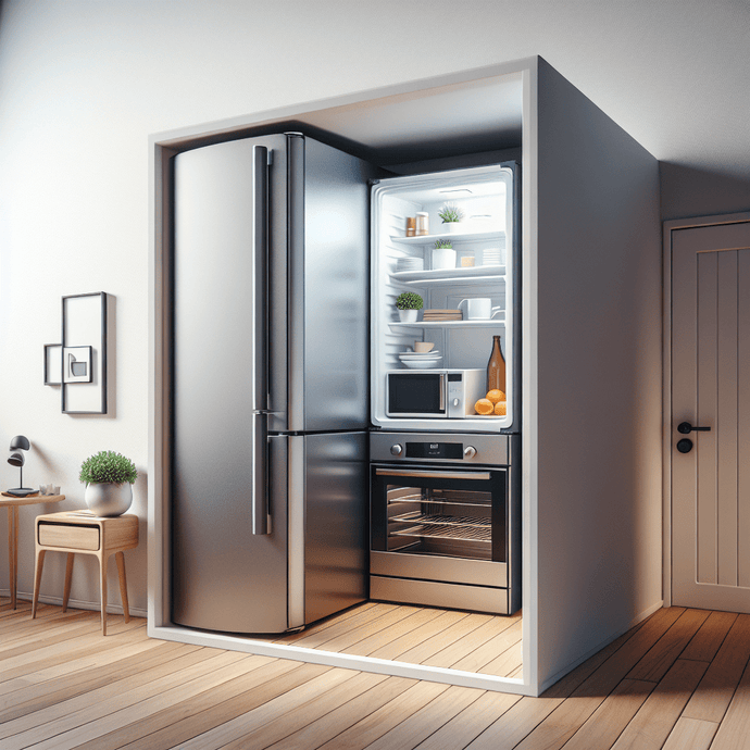 Refrigerators with Built-In Freezers: Ideal for Small Spaces