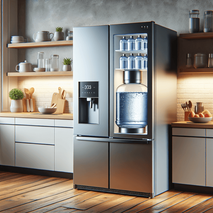 Refrigerators with built-in water reservoirs for healthier water