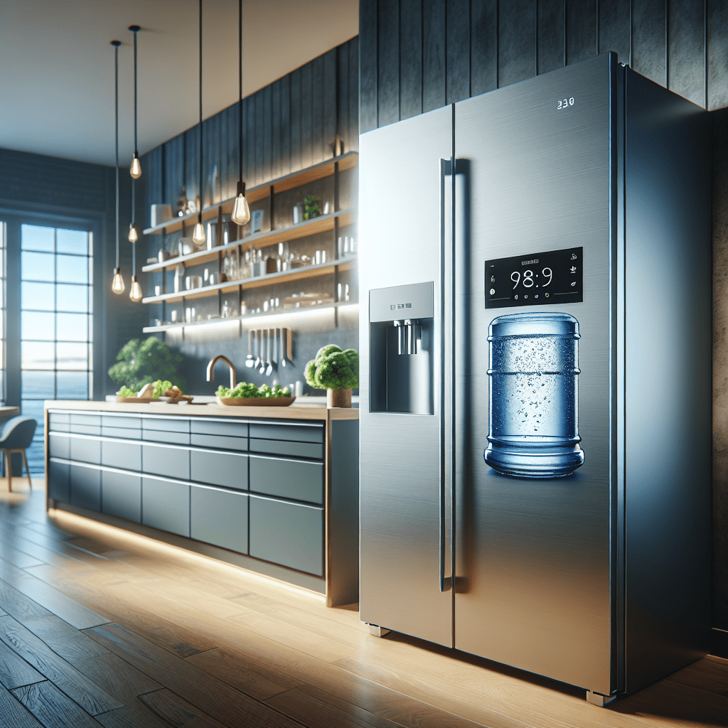Refrigerators with built-in water reservoirs for healthier water - BonPrix Électroménagers
