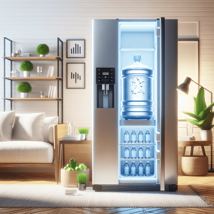 Refrigerators with built-in water reservoirs for healthier water