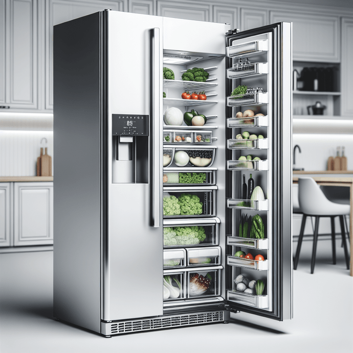Refrigerators with compartments for fresh produce: optimal storage