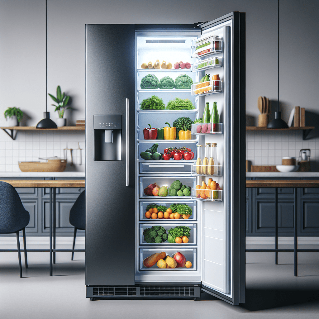 Refrigerators with compartments for fresh produce: optimal storage - BonPrix Électroménagers