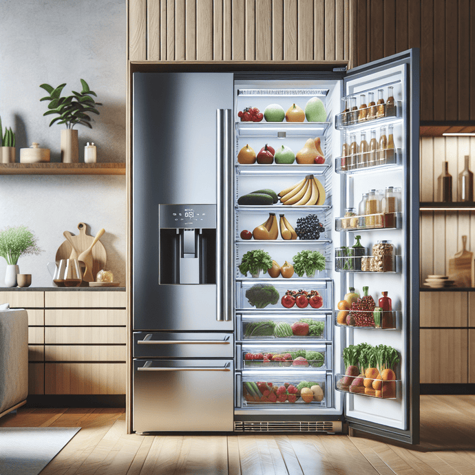 Réfrigérateurs avec des zones de température contrôlées pour un stockage optimal des fruits et légumes