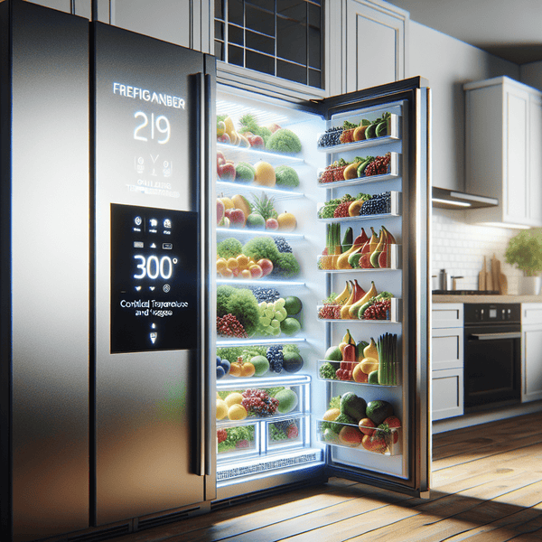 Refrigerators with controlled temperature zones for optimal fruit and vegetable storage - BonPrix Électroménagers
