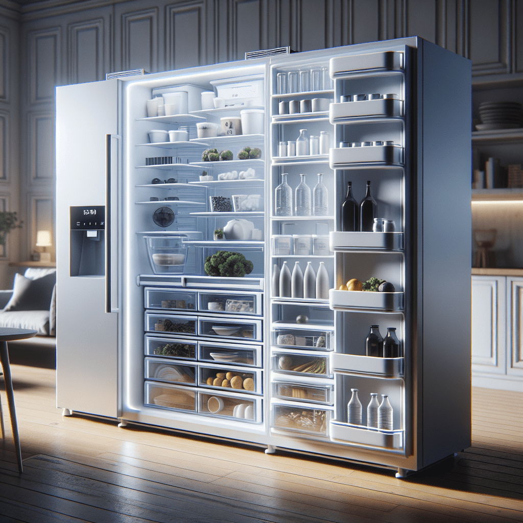Refrigerators with customizable compartments for better food organization - BonPrix Électroménagers