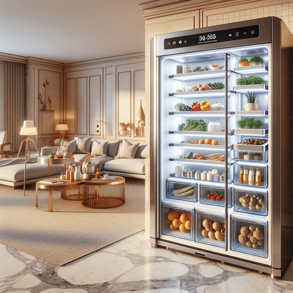Refrigerators with customizable compartments for better food organization - BonPrix Électroménagers