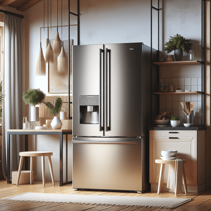 Refrigerators with customizable front panels