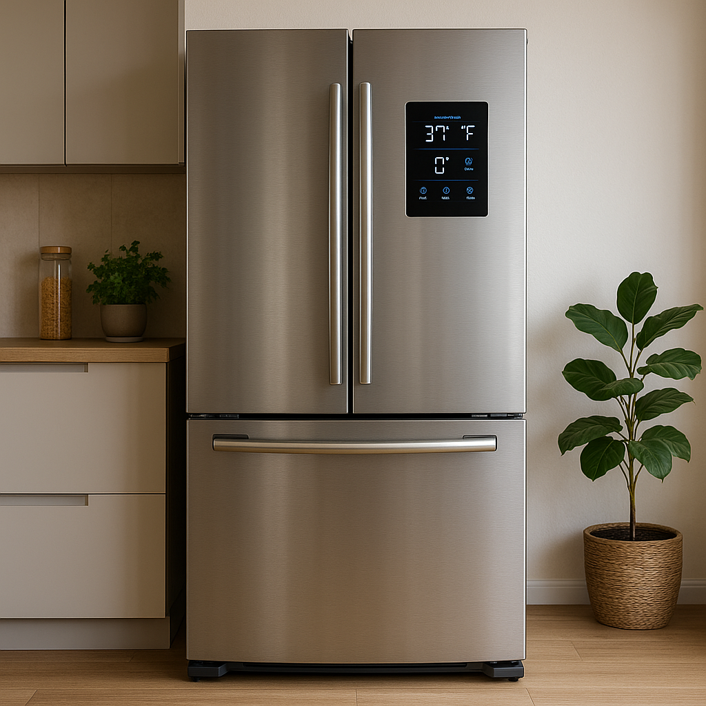 Refrigerators with Digital Displays: More Precise Temperature Control