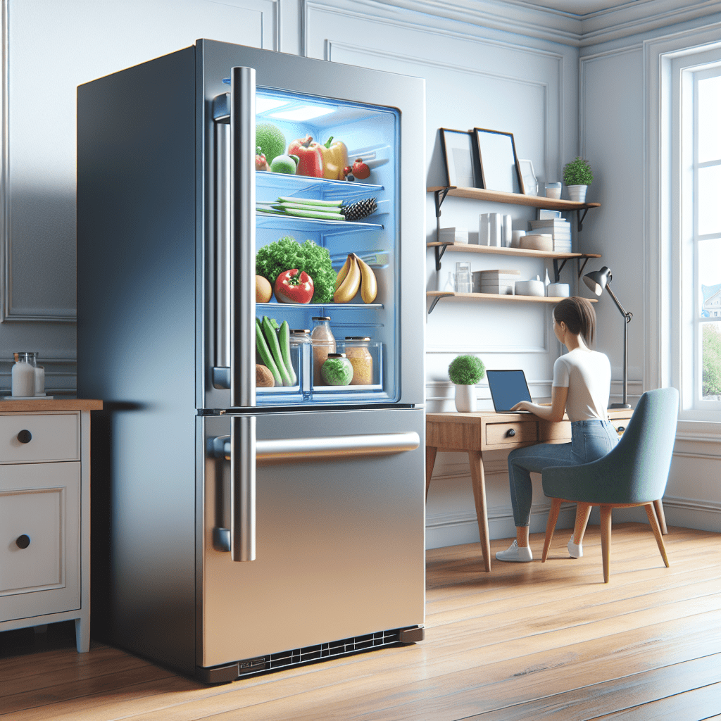 Refrigerators with ergonomic handles for easy opening - BonPrix Électroménagers