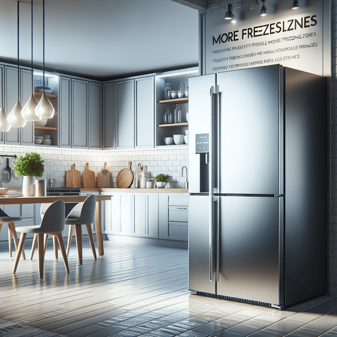 Refrigerators with Flexible Freezing Zones: More Versatility