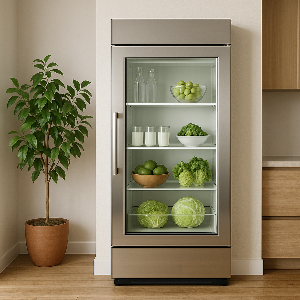 Refrigerators with Glass Doors: Stylish and Practical