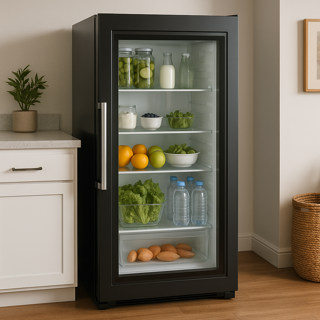 Refrigerators with Glass Doors: Stylish and Practical
