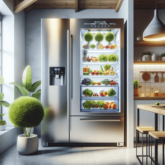 Refrigerators with Humidity Control for Longer Freshness of Fruits and Vegetables