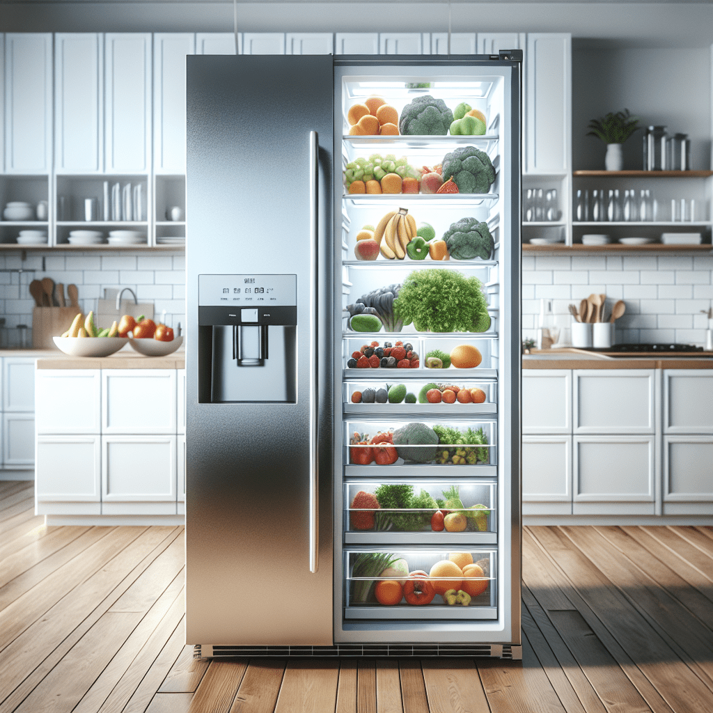 Refrigerators with Humidity Control for Longer Freshness of Fruits and Vegetables - BonPrix Électroménagers