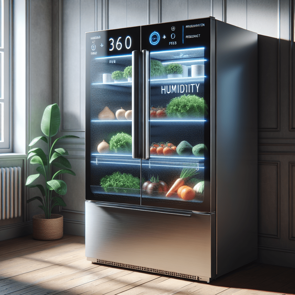 Refrigerators with humidity control systems for fresh food preservation - BonPrix Électroménagers