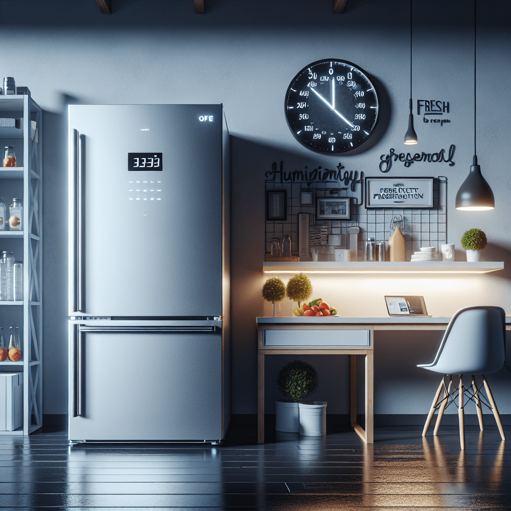 Refrigerators with humidity control systems for fresh food preservation - BonPrix Électroménagers