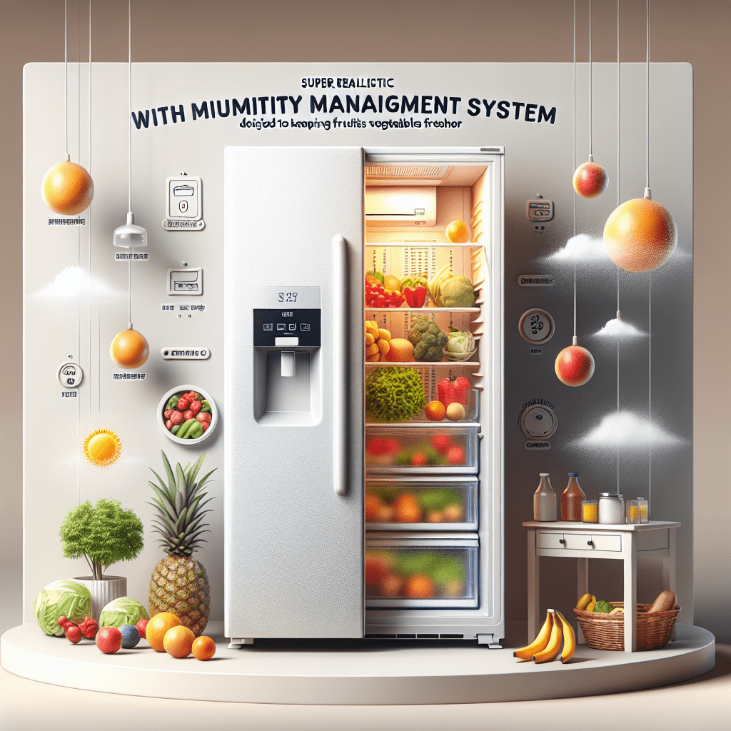 Refrigerators with Humidity Management for Fresher Fruits and Vegetables - BonPrix Électroménagers