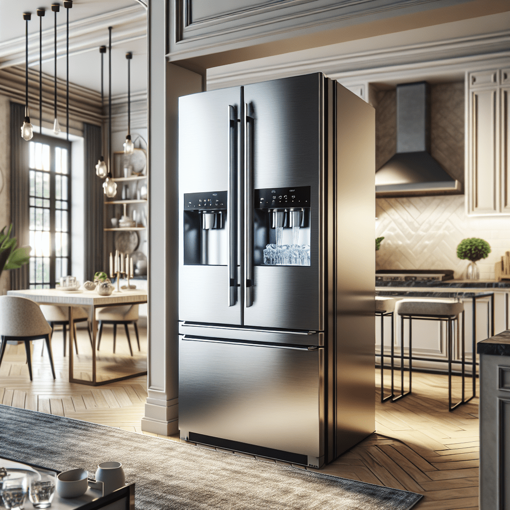 Refrigerators with ice and water dispensers: a luxury at home - BonPrix Électroménagers