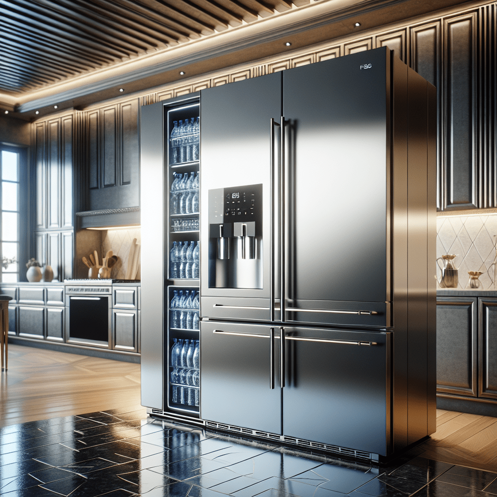 Refrigerators with ice and water dispensers: a luxury at home - BonPrix Électroménagers