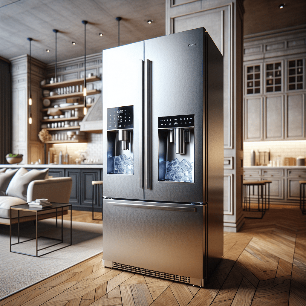 Refrigerators with ice and water dispensers: a luxury at home - BonPrix Électroménagers