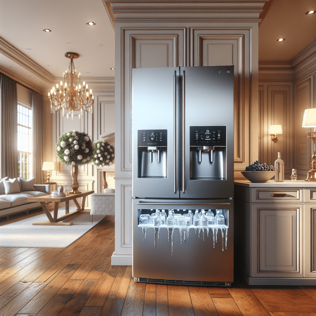 Refrigerators with ice and water dispensers: a luxury at home - BonPrix Électroménagers